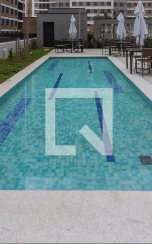 Studio para alugar com 24m², 1 quarto e sem vaga Studio para alugar com 24m², 1 quarto e sem vagaÁrea comum - Piscina