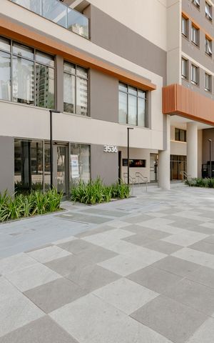 Studio para alugar com 27m², 1 quarto e sem vaga Studio para alugar com 27m², 1 quarto e sem vagaFachada