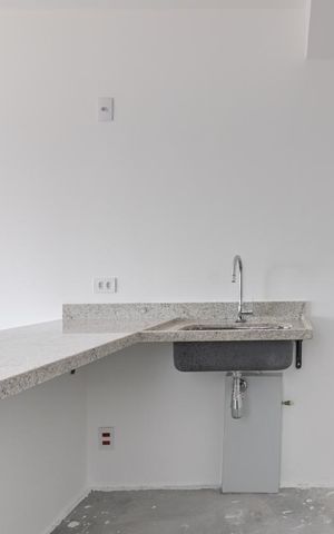 Apartamento à venda com 74m², 1 quarto e sem vaga Apartamento à venda com 74m², 1 quarto e sem vagaCozinha