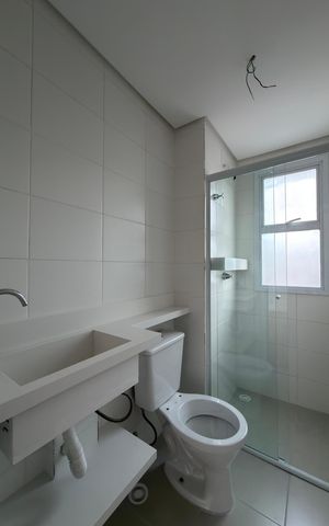 Apartamento à venda com 48m², 2 quartos e 1 vagaBanheiro Social