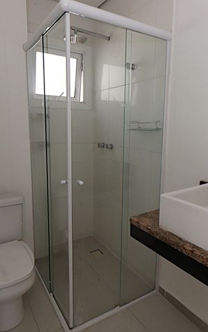 Apartamento à venda com 69m², 2 quartos e 2 vagasBanheiro Social