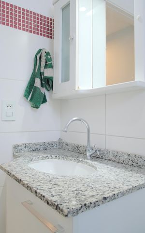 Apartamento para alugar com 72m², 3 quartos e 2 vagasBanheiro da Suíte