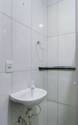 Apartamento para alugar com 49m², 1 quarto e sem vaga Apartamento para alugar com 49m², 1 quarto e sem vagaBanheiro