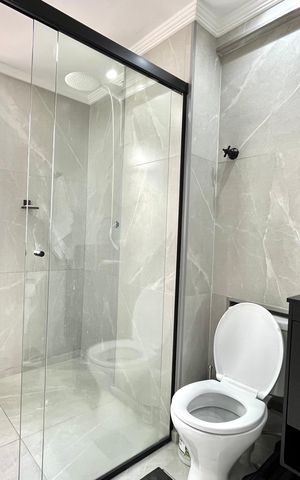 Apartamento à venda com 75m², 3 quartos e 1 vaga Apartamento à venda com 75m², 3 quartos e 1 vagaBanheiro Social
