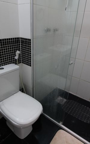 Casa de condomínio à venda com 70m², 2 quartos e 1 vagaBanheiro Social
