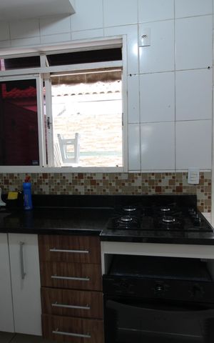 Casa de condomínio à venda com 70m², 2 quartos e 1 vagaCozinha