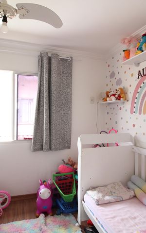Casa de condomínio à venda com 70m², 2 quartos e 1 vagaQuarto 2
