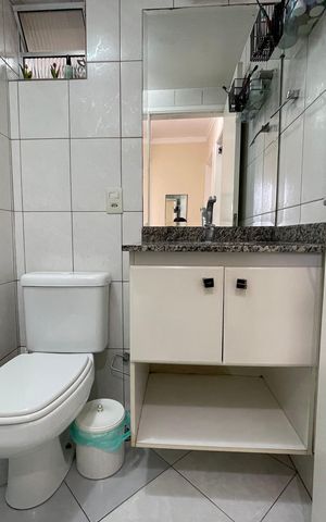Apartamento à venda com 68m², 3 quartos e 1 vaga Apartamento à venda com 68m², 3 quartos e 1 vagaBanheiro