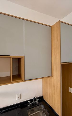 Studio à venda com 32m², 1 quarto e sem vaga Studio à venda com 32m², 1 quarto e sem vagaCozinha
