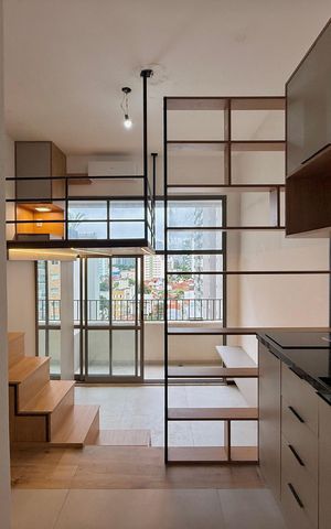 Studio à venda com 32m², 1 quarto e sem vaga Studio à venda com 32m², 1 quarto e sem vagaCozinha