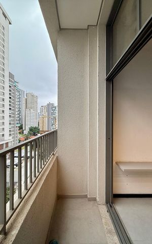 Studio à venda com 32m², 1 quarto e sem vaga Studio à venda com 32m², 1 quarto e sem vagaSacada