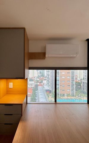 Studio à venda com 32m², 1 quarto e sem vaga Studio à venda com 32m², 1 quarto e sem vagaQuarto