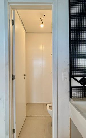 Studio à venda com 32m², 1 quarto e sem vaga Studio à venda com 32m², 1 quarto e sem vagaBanheiro social