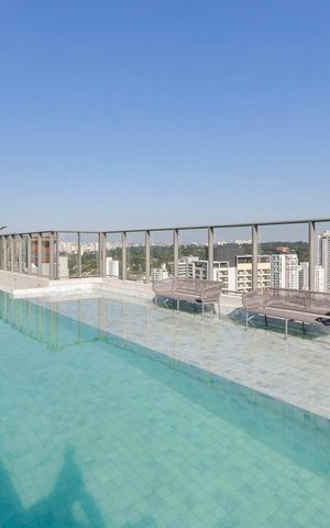 Studio à venda com 32m², 1 quarto e sem vaga Studio à venda com 32m², 1 quarto e sem vagaPiscina