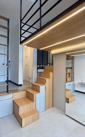 Studio à venda com 32m², 1 quarto e sem vaga Studio à venda com 32m², 1 quarto e sem vagaSala
