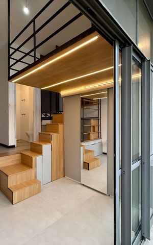 Studio à venda com 32m², 1 quarto e sem vaga Studio à venda com 32m², 1 quarto e sem vagaSacada