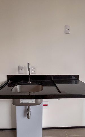 Studio para alugar com 33m², 1 quarto e sem vaga Studio para alugar com 33m², 1 quarto e sem vagaCozinha