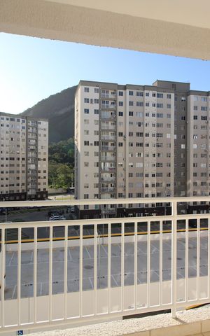 Apartamento para alugar com 60m², 3 quartos e 1 vagaVaranda
