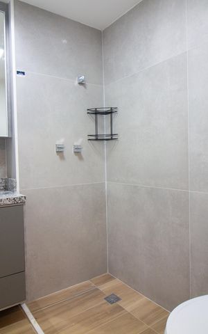 Studio para alugar com 24m², 1 quarto e sem vaga Studio para alugar com 24m², 1 quarto e sem vagaBanheiro Social