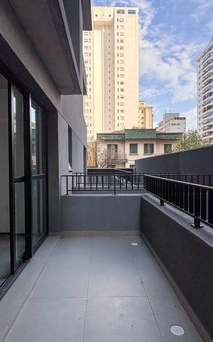 Studio para alugar com 23m², 1 quarto e sem vaga Studio para alugar com 23m², 1 quarto e sem vagaVaranda
