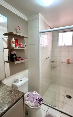 Apartamento à venda com 128m², 3 quartos e 3 vagas Apartamento à venda com 128m², 3 quartos e 3 vagasBanheiro da Suíte 2