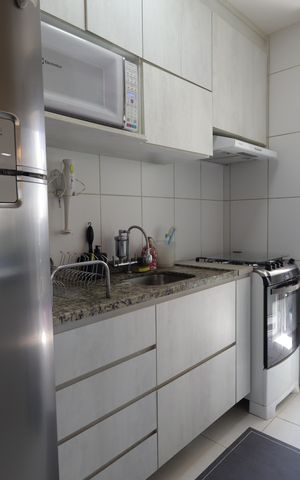 Apartamento à venda com 64m², 2 quartos e 1 vagaCozinha