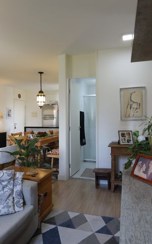 Apartamento à venda com 64m², 2 quartos e 1 vagaSala de TV
