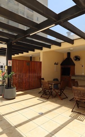 Apartamento à venda com 64m², 2 quartos e 1 vagaÁrea comum - Churrasqueira