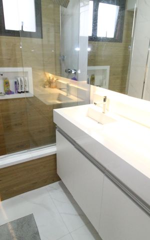 Apartamento para alugar com 210m², 3 quartos e 3 vagasBanheiro da Suíte 2