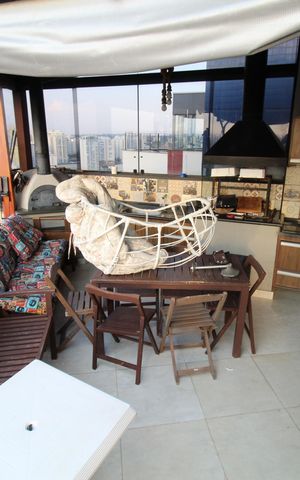 Apartamento para alugar com 210m², 3 quartos e 3 vagasCobertura - Área Externa