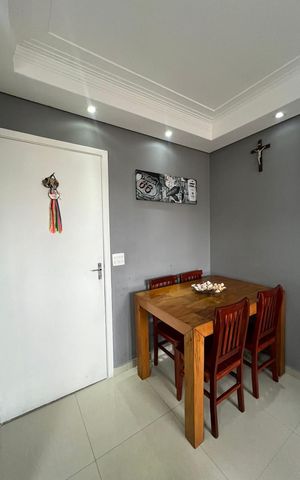 Apartamento à venda com 47m², 2 quartos e 1 vaga Apartamento à venda com 47m², 2 quartos e 1 vagaSala