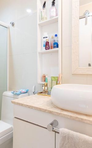 Apartamento à venda com 80m², 2 quartos e 1 vagaBanheiro Suíte
