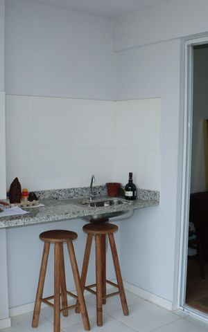Apartamento para alugar com 128m², 3 quartos e 1 vagaSacada