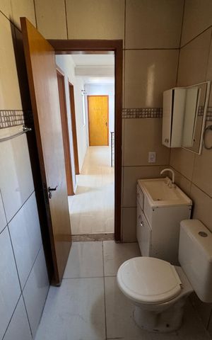 Apartamento à venda com 55m², 2 quartos e 1 vaga Apartamento à venda com 55m², 2 quartos e 1 vagaBanheiro Social