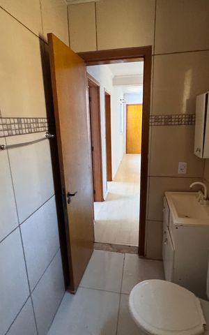 Apartamento à venda com 55m², 2 quartos e 1 vaga Apartamento à venda com 55m², 2 quartos e 1 vagaBanheiro Social