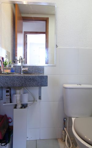 Apartamento à venda com 80m², 2 quartos e 1 vagaBanheiro Social