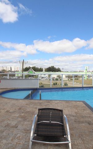 Apartamento para alugar com 45m², 1 quarto e 1 vagaÁrea comum - Piscina