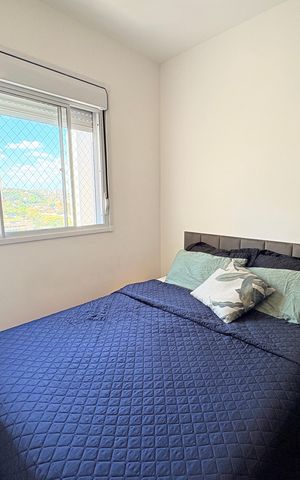 Apartamento à venda com 47m², 2 quartos e 1 vagaQuarto 2