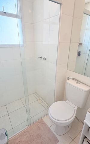 Apartamento à venda com 47m², 2 quartos e 1 vagaBanheiro Social