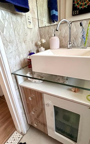 Apartamento para alugar com 47m², 2 quartos e 1 vaga Apartamento para alugar com 47m², 2 quartos e 1 vagaBanheiro Social