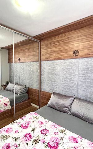 Apartamento para alugar com 47m², 2 quartos e 1 vaga Apartamento para alugar com 47m², 2 quartos e 1 vagaQuarto 2