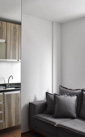 Apartamento para alugar com 28m², 1 quarto e sem vagaSala/Cozinha