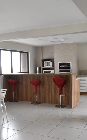 Apartamento para alugar com 28m², 1 quarto e sem vagaÁrea comum - Salão de festas