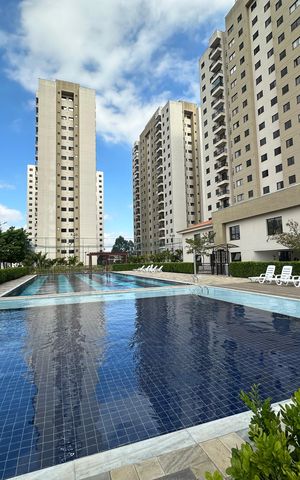 Apartamento para alugar com 59m², 2 quartos e 1 vaga Apartamento para alugar com 59m², 2 quartos e 1 vagaÁrea comum - Piscina