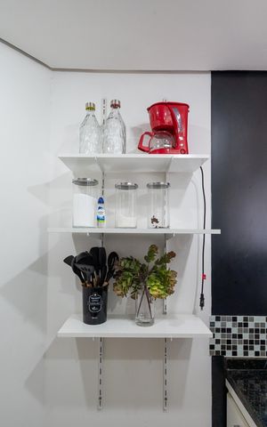 Studio à venda com 57m², 1 quarto e 1 vaga Studio à venda com 57m², 1 quarto e 1 vagaCozinha