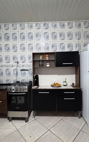 Casa à venda com 120m², 2 quartos e 2 vagas Casa à venda com 120m², 2 quartos e 2 vagasCozinha