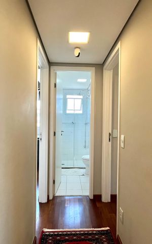 Apartamento à venda com 108m², 3 quartos e 2 vagas Apartamento à venda com 108m², 3 quartos e 2 vagasCorredor
