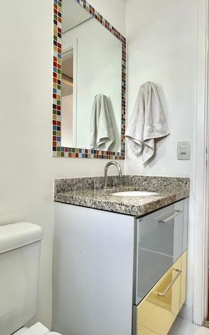 Apartamento à venda com 108m², 3 quartos e 2 vagas Apartamento à venda com 108m², 3 quartos e 2 vagasBanheiro