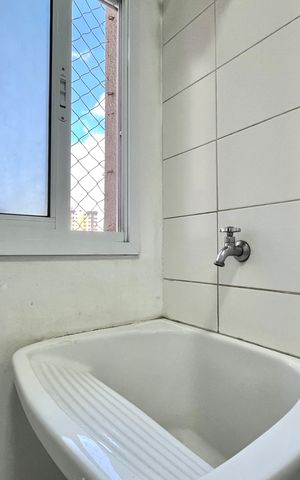 Apartamento à venda com 108m², 3 quartos e 2 vagas Apartamento à venda com 108m², 3 quartos e 2 vagasÁrea de Serviço