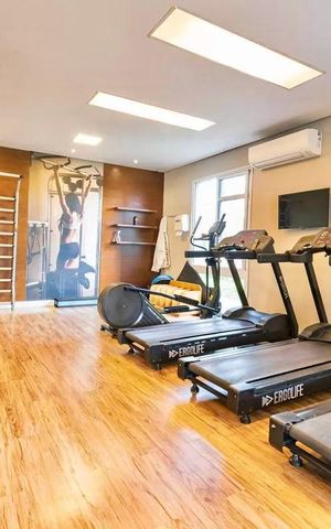 Apartamento à venda com 108m², 3 quartos e 2 vagas Apartamento à venda com 108m², 3 quartos e 2 vagasÁrea comum - Academia